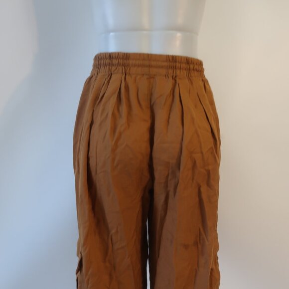 Womens Free People Brown Cargo Wide Leg Pants XS - Picture 8 of 10